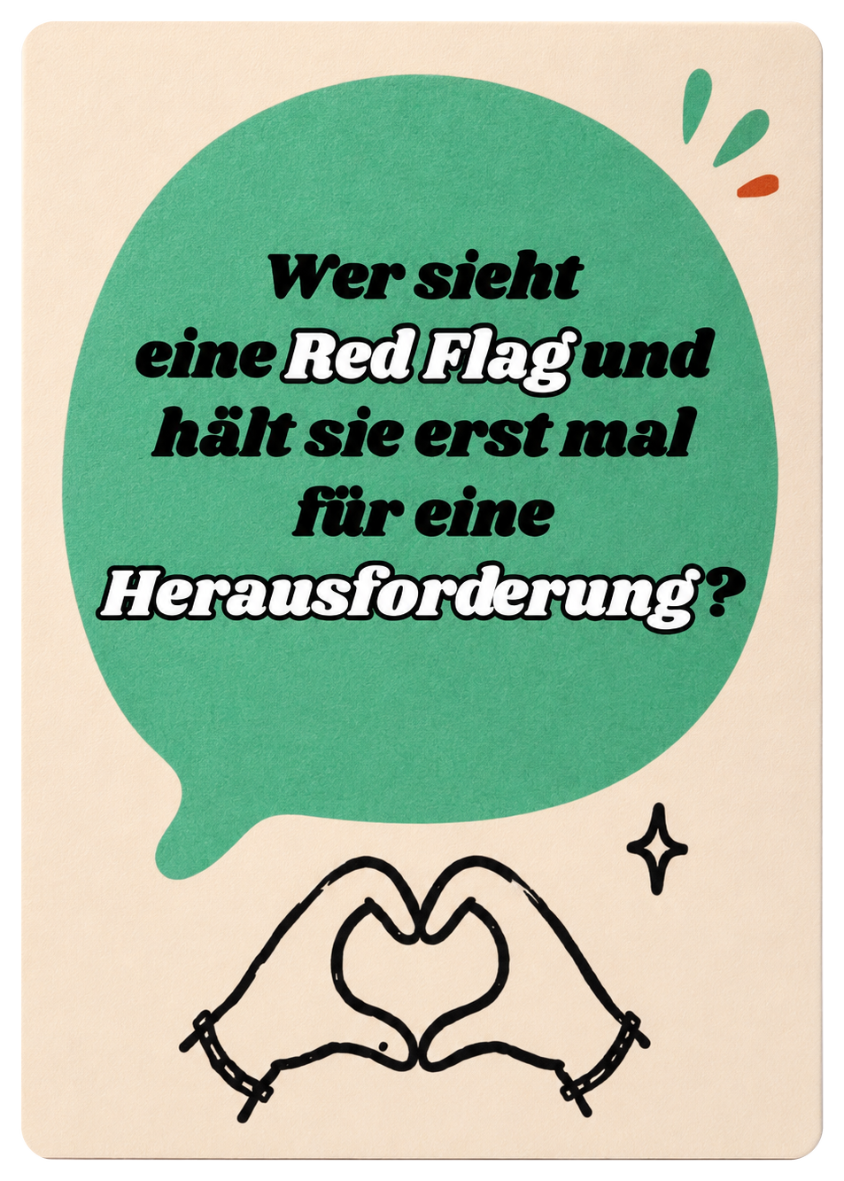 Grüne 3,2,ZEIG! Fragekarte